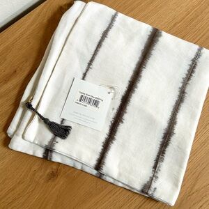 Serena & Lily Capitola 20x20 inch linen square throw pillow cover